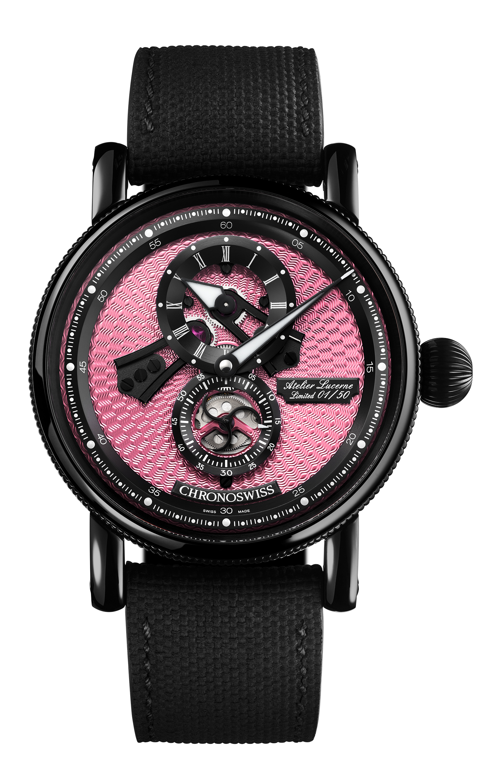 クロノスイス(CHRONOSWISS) フライング・レギュレーター オープンギア